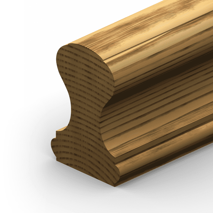 ETM-1005 Eastern Shore Hand Rail Moulding Profile