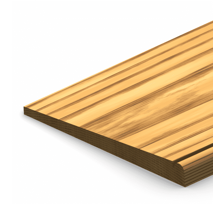 ETM-204 1/2” Radius Single Beaded Siding Moulding Profile