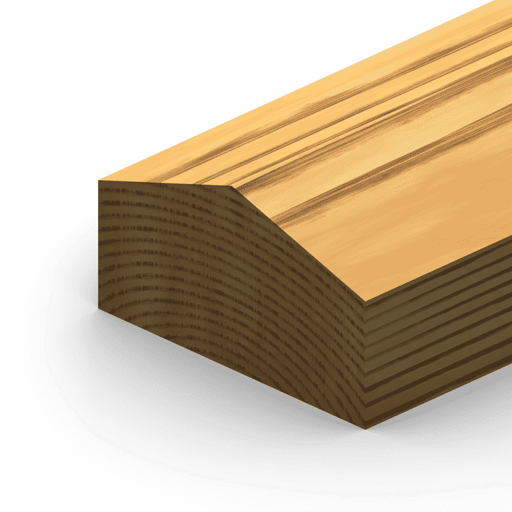 ETM-1011 Porch Hand Rail Moulding Profile