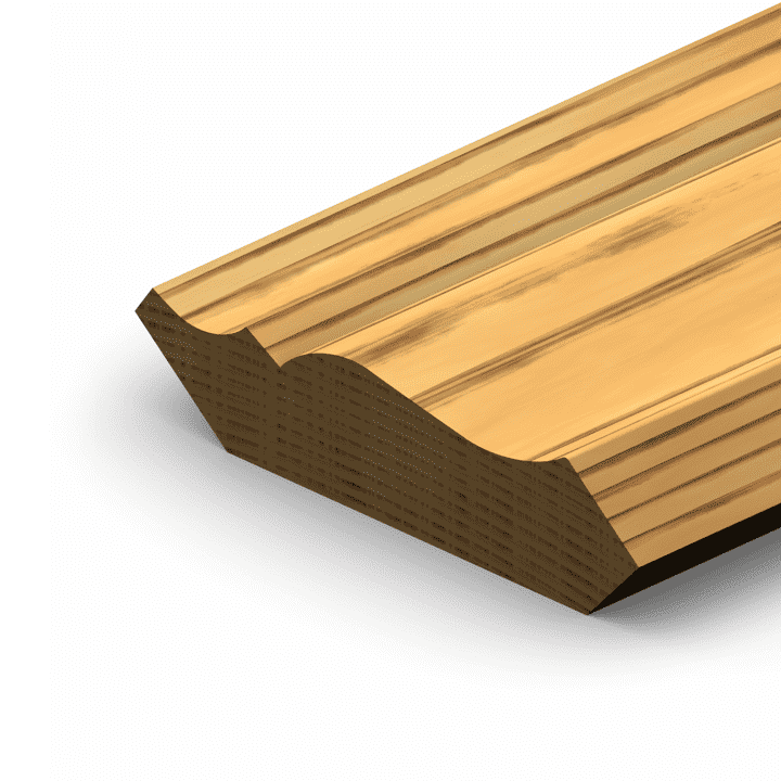 ETM-607 3 1/2 Crown Moulding Profile