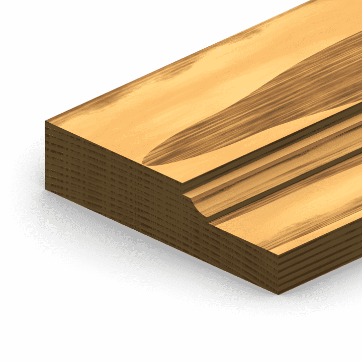 ETM-706 3 1/2” Door & Window Casing Moulding Profile