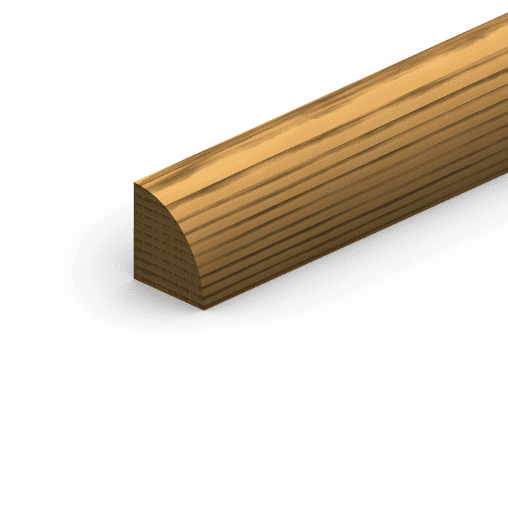 ETM-905 3/4” Quarter Round Moulding Profile