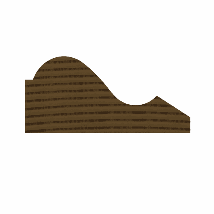 ETM-402 Fancy Ogee Base Cap Moulding Profile