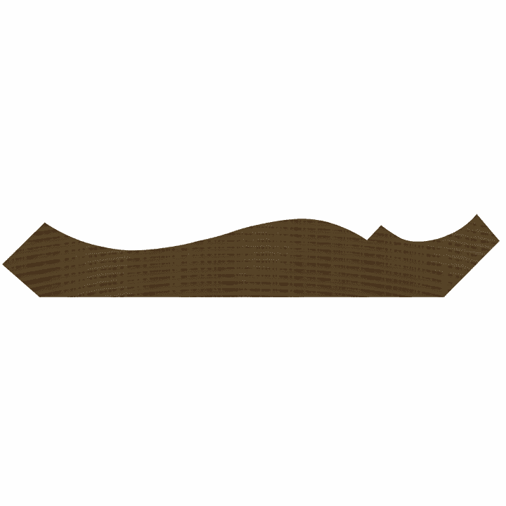 ETM-609 5 1/2 Crown Moulding Profile