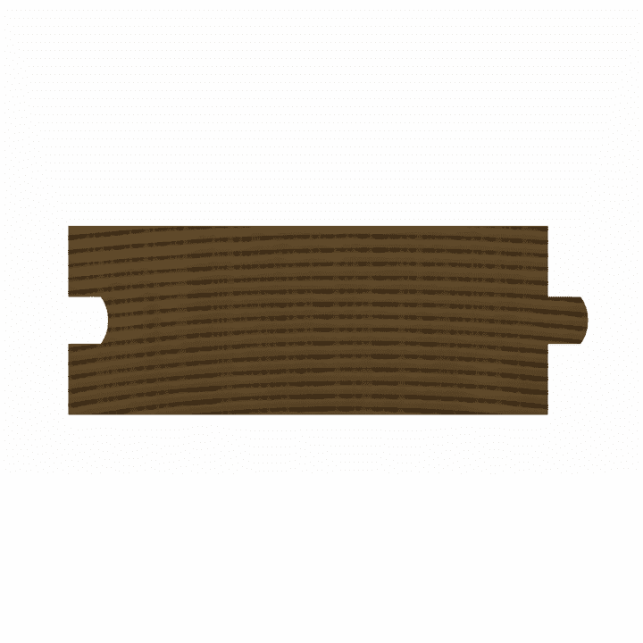 ETM-101 5/4 Tongue & Groove Moulding Profile