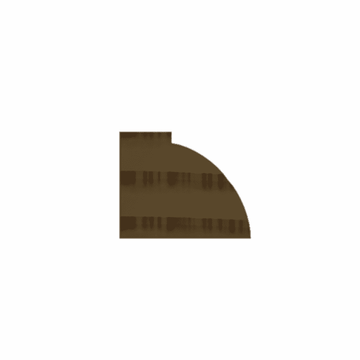 ETM-913 Sash Bead Smaller Moulding Profile