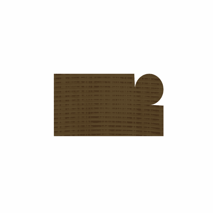ETM-205 1/2” Radius Corner Mold Moulding Profile